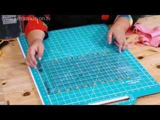 How to Use the shape cut ruler designed by June Taylor