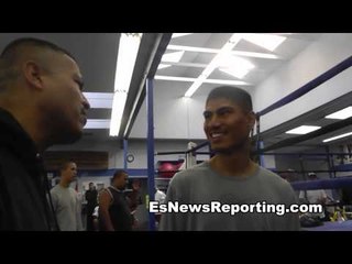 GARCIA: TAPIA SPARRING 6 MIN WITH NO PROBLEM