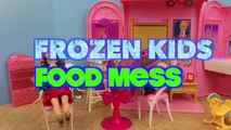 Frozen Anna & Kristoffs Baby Krista Gets Sick Disney Princess Barbie Parody Flashback Dis
