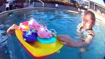 Mi poco poni piscina fiesta nadando con sirenas