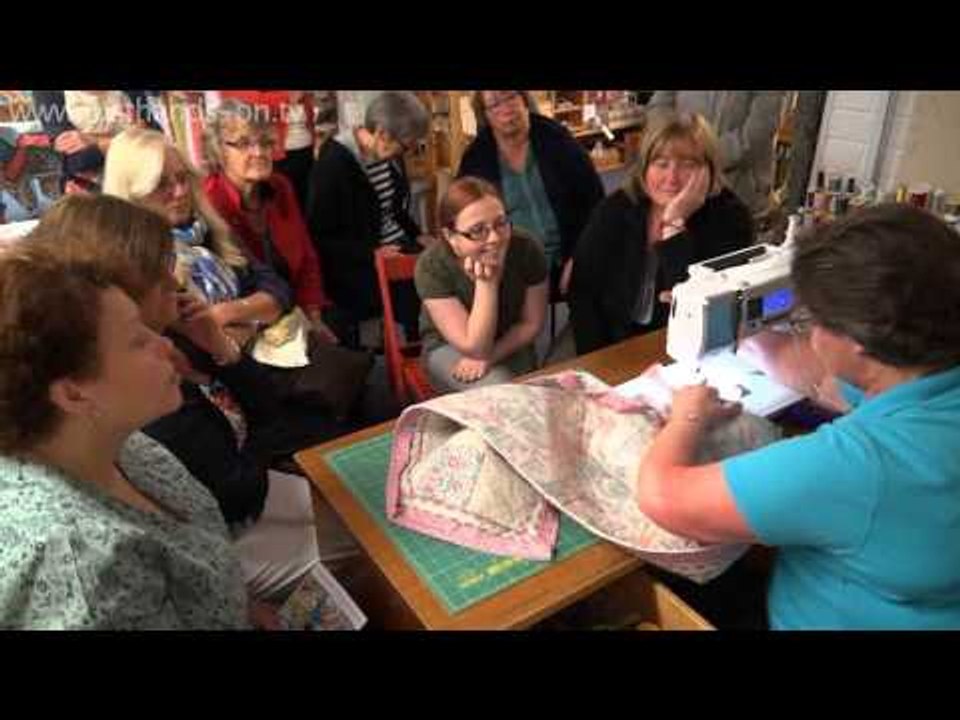 Binding Your quilt demonstration