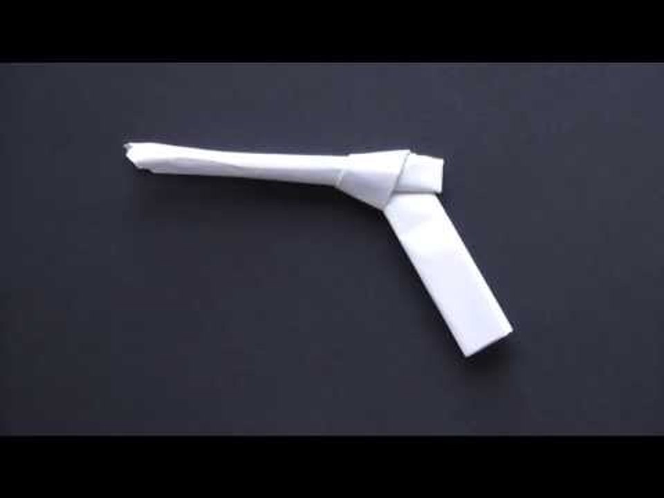 How to make a Gun - Origami