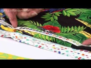 Use Your Selvedges - a tip from Valerie Nesbitt