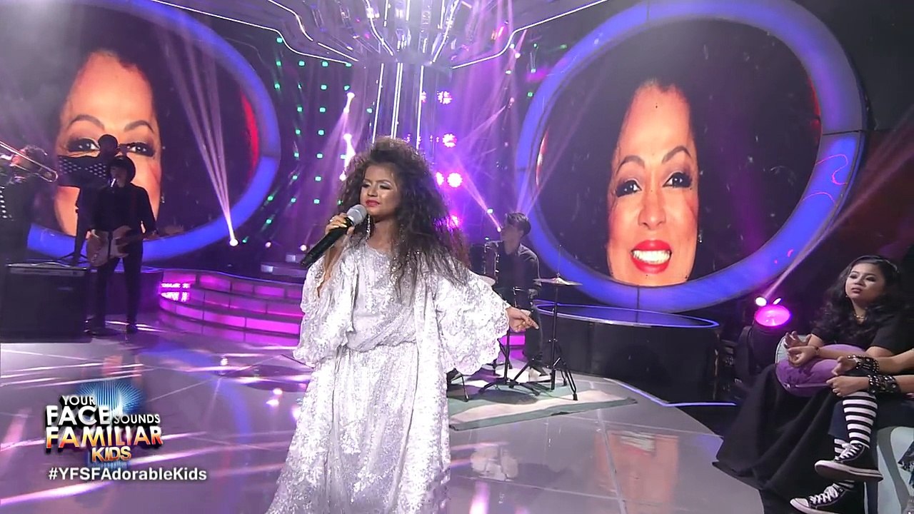 Your Face Sounds Familiar Kids: Xia Vigor as Diana Ross Aint No Mountain High Enough