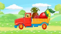 Niños para y Enseñamos hortalizas de fruto bayas más pequeño de dibujos animados en desarrollo
