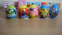 Surprise Eggs - Best of Surprise Eggs Kinder Surprise Play Doh Disney Frozen Cars Peppa Pi