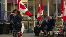 Prince Charles, Camilla can’t stop laughing during throat singers’ performance in Iqaluit