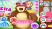 Masha And The Bear Disney Princess Dress Up Маша и Медведь Games For Kids