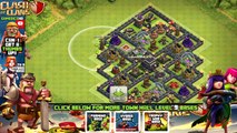 Clash of Clans - Town hall 9 (Th9) Hybrid Base - ANTi GoWipe ANTi Lavaloonion ANTi Hog