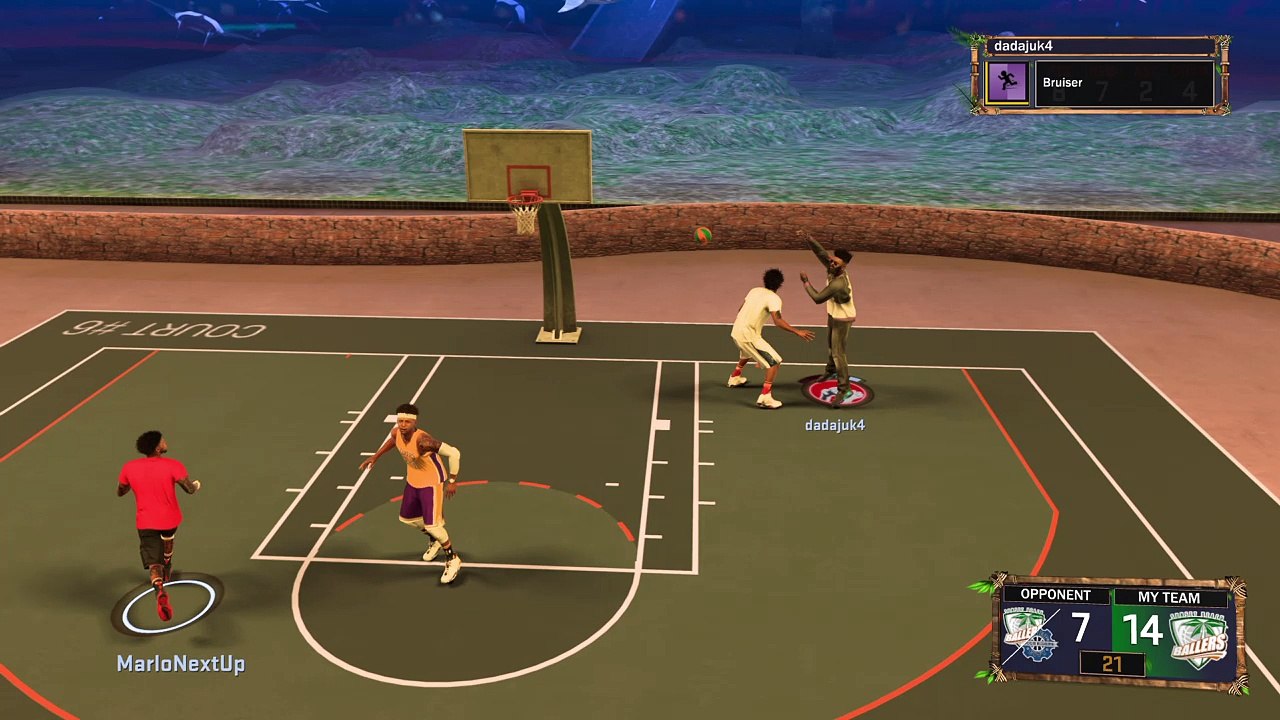 Contact dunk