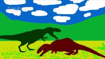 Batailles les dessins animés dinosaures partie dessin animé compilation 3 Dinomania динозавры
