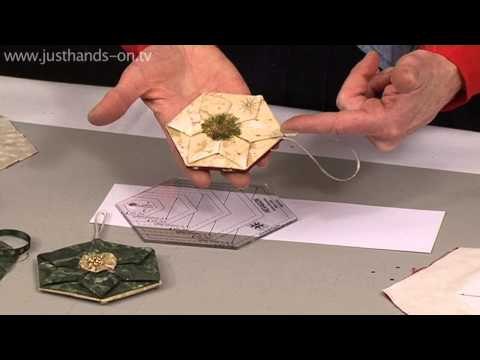 Hexagon folded tree decoration with Jennie Rayment (taster video)