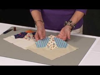 Grand Mothers Fan block applique with Valerie Nesbitt (Taster Video)