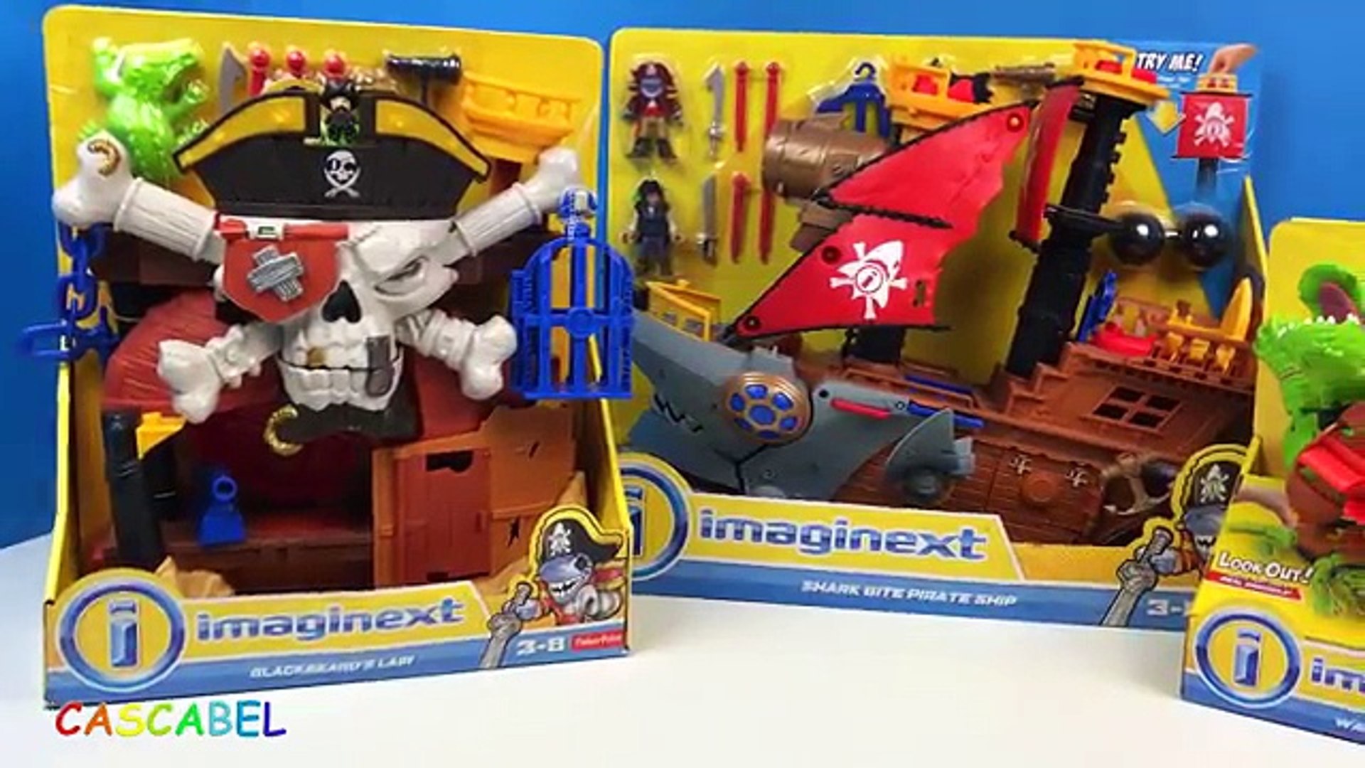 juguetes de imaginext de piratas