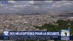 14-Juillet : en hélicoptère au-dessus de Paris
