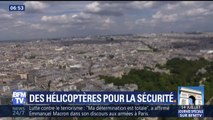 14-Juillet : en hélicoptère au-dessus de Paris