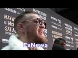 Conor Mcgregor On Watching Floyd Fights Knows What He Needs To Do To Win EsNews Boxing