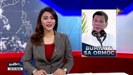Pres. Duterte, bumisita sa Ormoc, Leyte
