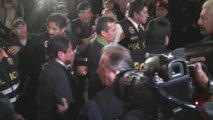 Expresidente Ollanta Humala y esposa entran a calabozo del Palacio de Justicia