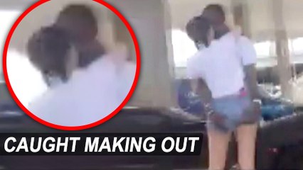 Kylie Jenner & Travis Scott Public Makeout Caught On Camera