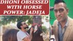 Ravindra Jadeja reveals desire of horse riding with MS Dhoni | Oneindia News