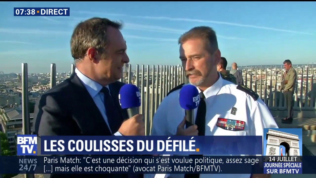 "On leur a facilité le travail". Le commandant du défilé aérien du 14-Juillet raconte la coopération des françaises et américaines