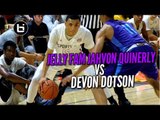 Jelly Fam Jahvon Quinerly VS Devon Dotson! Elite PG Battle at UA Finals