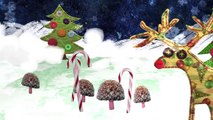Aventure et Noël gelé dans des lettres vie réal achats les tout-petits jouets Anna elsa santa