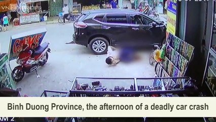 Woman fatally crushed as car makes multiple crashes in Vietnam