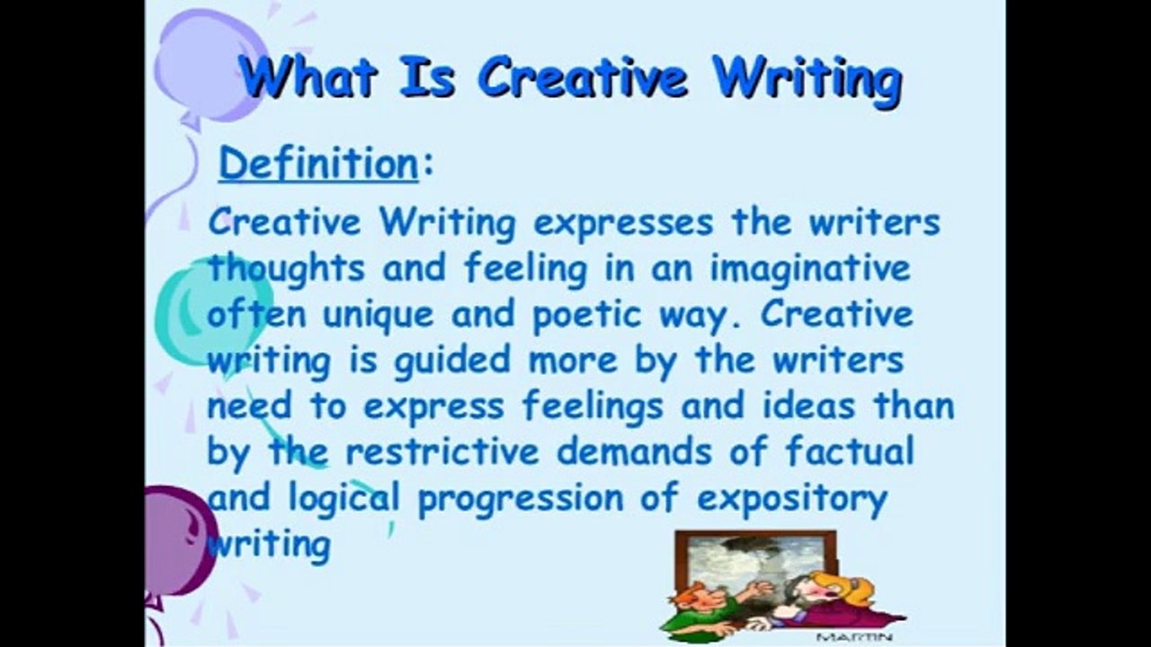 Write down Creative essay writing