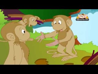 Jataka Tales in Kannada - The Monkey Chief and the Demon