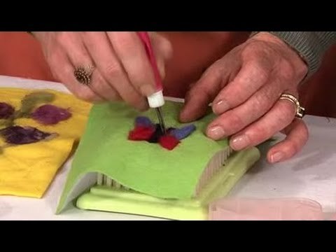 Hand embellishing/needlefelting with Jennie Rayment (Taster Video)