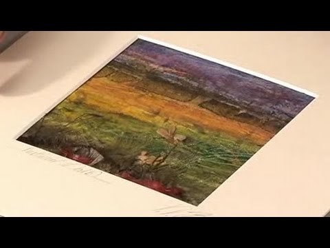 Painting landscapes with Valentina Brunn - textile artist (Taster Video)