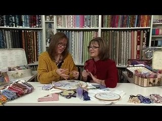 Silk Ribbon Embroidery tip from Tanya Haines