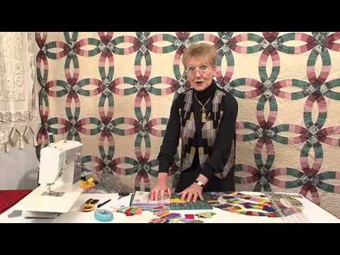 Double Wedding RIng patchwork with Jennie Rayment (Taster Video)