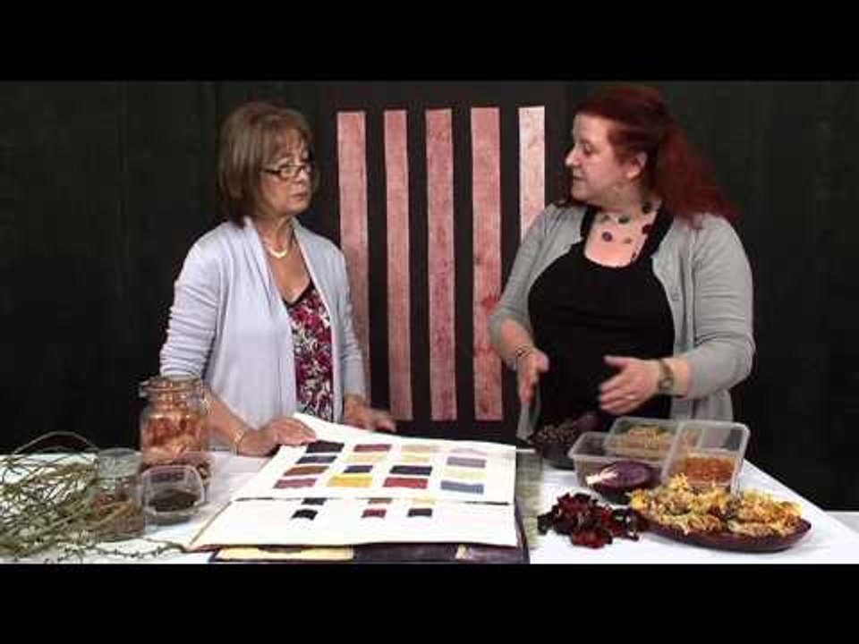 Meet Angela Daymond -textile artist and fabric  dyer