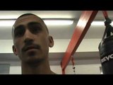 australian boxer visiting goossen gym in van nuys