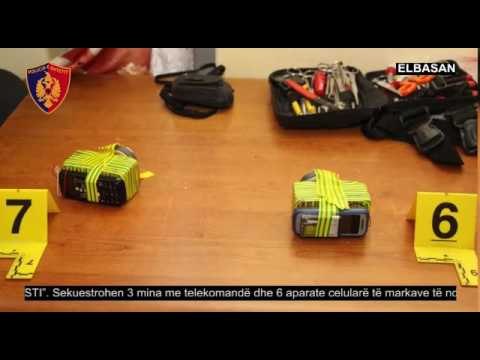 Sekuestrohen 3 mina me telekomandë, pranga dy personave dhe ndiqet penalisht një femër