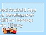 download  Advanced Android Application Development 4th Edition Developers Library fdf2661d