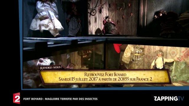 Fort Boyard : Magloire terrifié par des insectes, il perd ses moyens (Vidéo)