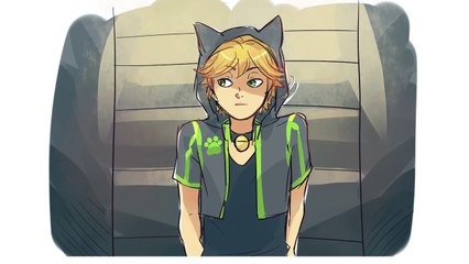 Miraculous Ladybug Comic English Dub _  Chats First Day