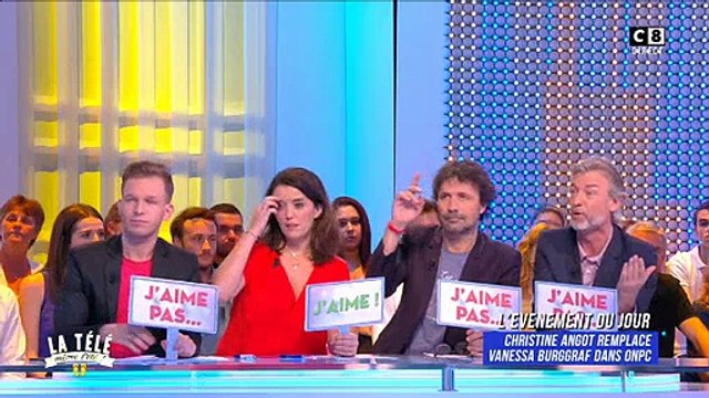 Débat enflammé des chroniqueurs de La télé même l'été sur C8 au sujet de l'arrivée de Christine Angot sur France 2 - V