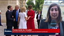 Trump invité du 14 juillet: une visite également diplomatique
