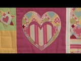 Hearts and Flowers applique/patchwork pattern with Lee Brown & Sue Trangmar (Taster Video)