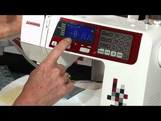 Learn how to set your modern sewing machine to 1/4" seam allowance