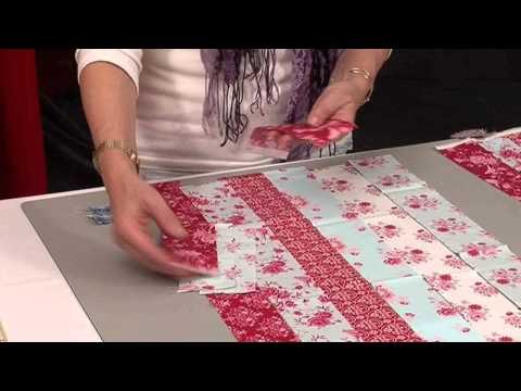 Piano Keys border for a quilt with Valerie Nesbitt (Taster Video)