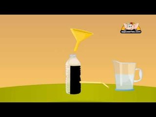 Learn Science through Home Experiments in Kannada - Bend a Beam of Light