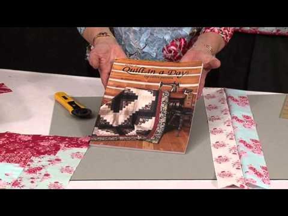 Log Cabin - quilt in a day (Taster Video)