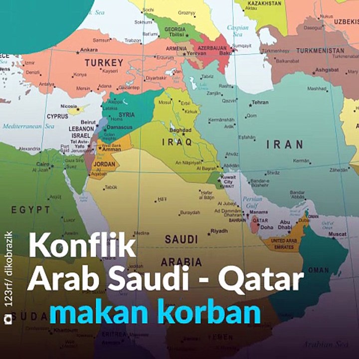 Unta Korban Konflik Saudi - Qatar