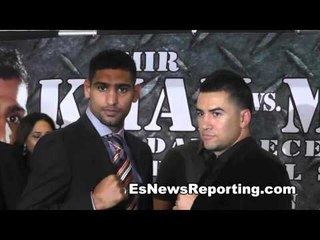 Amir Khan vs. Carlos Molina Face-Off